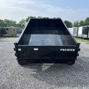 Premier 6 x 10 Low Profile Dump Trailer Ladder Ramps, premier 6x10 dump trailer for sale at AnchorBox (view 5)
