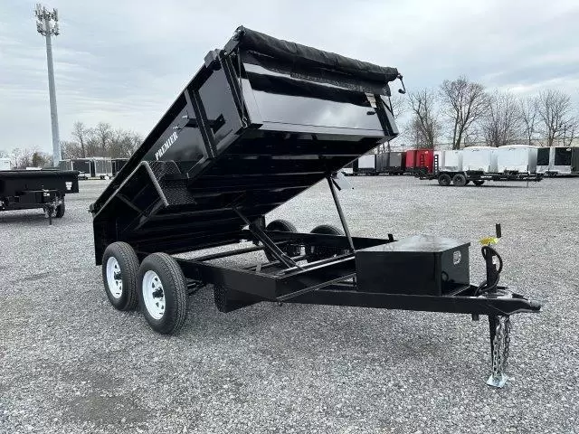Premier 6 x 10 Dump Trailer Premier 6 x 10 Dump Trailer for sale at AnchorBox Containers