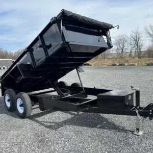 Premier 6 x 12 Dump Trailer Low for sale at AnchorBox Containers