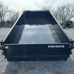 Premier 6 x 12 Low Profile Dump Trailer, premier 6x12 dump trailer for sale at AnchorBox (view 5)