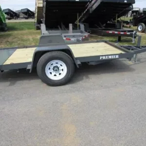 Premier 6 x 12 Equipment Trailer Single Axle Tilt Deck, premier 6x12 equipment trailer for sale at AnchorBox (view 3)