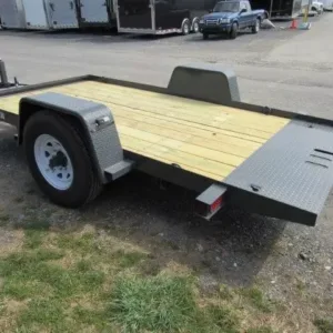 Premier 6 x 12 Equipment Trailer Single Axle Tilt Deck, premier 6x12 equipment trailer for sale at AnchorBox (view 2)