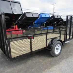 Premier 6×14 Landscape Utility Trailer, premier 6x14 utility trailer for sale at AnchorBox (view 4)
