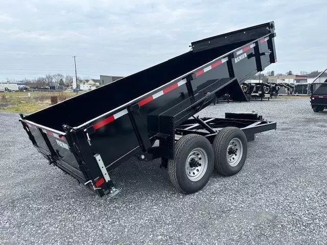 Premier 7 x 14 Low Profile Dump Trailer Premier 7 x 14 Low Profile Dump Trailer, premier 7x14 dump trailer for sale at AnchorBox (view 2)