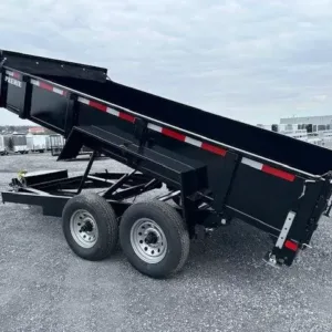 Premier 7 x 14 Low Profile Dump Trailer, premier 7x14 dump trailer for sale at AnchorBox (view 4)