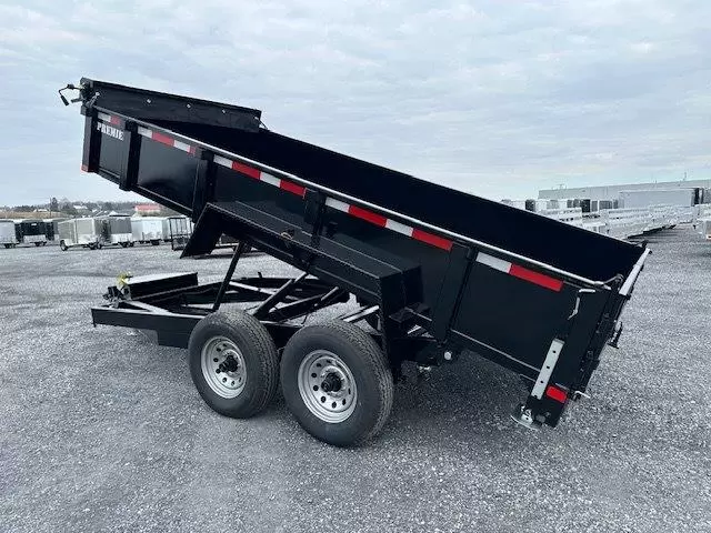 Premier 7 x 14 Low Profile Dump Trailer Premier 7 x 14 Low Profile Dump Trailer, premier 7x14 dump trailer for sale at AnchorBox (view 4)