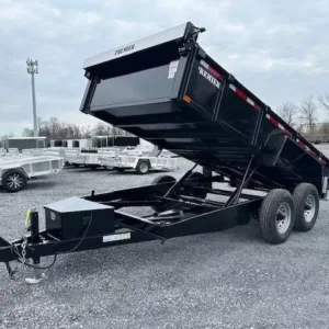 Premier 7 x 14 Low Profile Dump Trailer, premier 7x14 dump trailer for sale at AnchorBox (view 5)