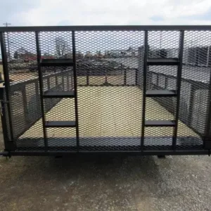 Premier 7 x 16 Landscape Utility Trailer, landscape 7x16 utility trailer for sale at AnchorBox (view 2)