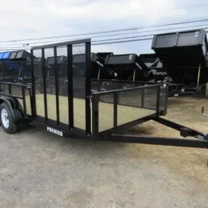 Premier 7 x 16 Landscape Utility Trailer, landscape 7x16 utility trailer for sale at AnchorBox (view 4)