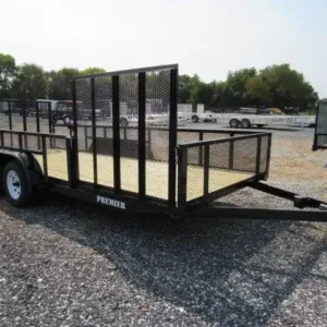 Premier 7 x 18 Landscape Utility Trailer, premier 7x18 utility trailer for sale at AnchorBox (view 2)