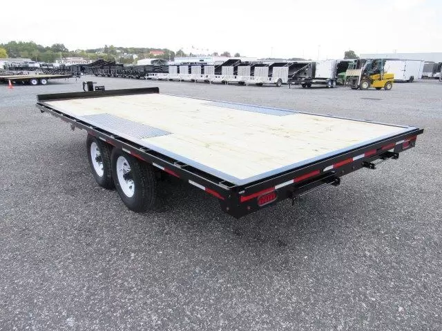 Premier 8.5 x 18 Deckover Equipment Trailer 14K GVW Premier 8.5 x 18 Deckover Equipment Trailer 14K GVW, premier 8.5x18 equipment trailer for sale at AnchorBox (view 3)