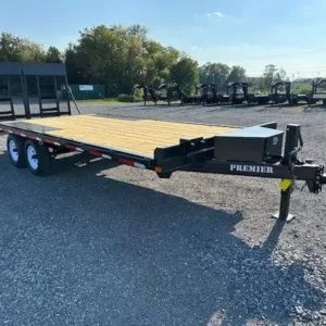 Premier 8.5 x 20 Deckover Equipment Trailer, premier 8.5x20 equipment trailer for sale at AnchorBox (view 3)