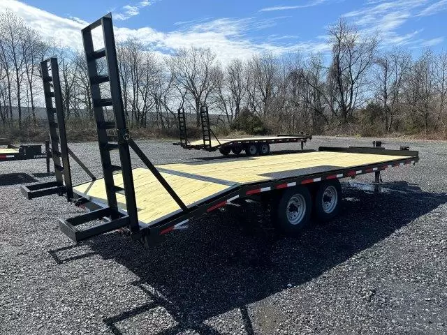 Premier 8.5 x 22 Deckover Equipment Trailer Premier 8.5 x 22 Deckover Equipment Trailer, 8.5x22 equipment trailer for sale at AnchorBox (view 4)