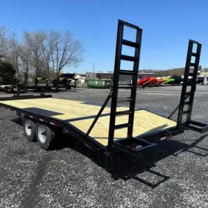 Premier 8.5 x 22 Deckover Equipment Trailer, 8.5x22 equipment trailer for sale at AnchorBox (view 2)