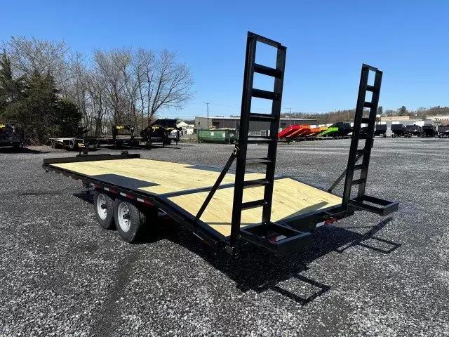 Premier 8.5 x 22 Deckover Equipment Trailer Premier 8.5 x 22 Deckover Equipment Trailer, 8.5x22 equipment trailer for sale at AnchorBox (view 2)