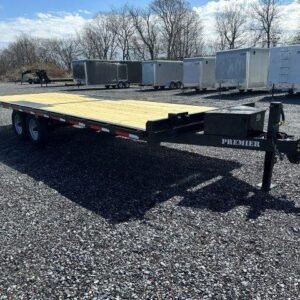 Premier 8.5x24 Equipment Trailer for sale at AnchorBox Containers
