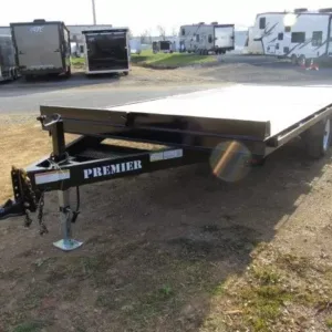 Premier 8.5 x 18 Deckover Equipment Trailer, 8.5x18 equipment trailer for sale at AnchorBox (view 2)