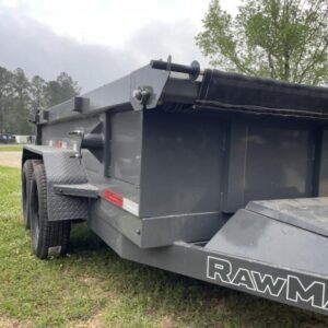 2025 Raw Maxx SDX 5’x10′ 7k Mini Dump Trailer, 2025 5x10 dump trailer for sale at AnchorBox (view 5)