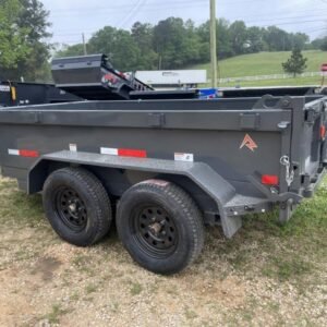 2025 Raw Maxx SDX 5’x10′ 7k Mini Dump Trailer, 2025 5x10 dump trailer for sale at AnchorBox (view 3)