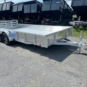 Sport Haven 7×16 Aluminum Utility Trailer, 7x16 aluminum trailer for sale at AnchorBox (view 3)