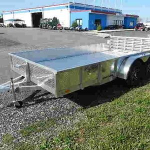 Sport Haven 7×14 Aluminum Utility Trailer Deluxe Package, deluxe 7x14 aluminum trailer for sale at AnchorBox (view 5)