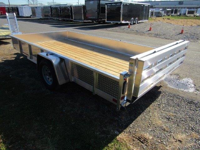 Sport Haven 7×14 Aluminum Utility Trailer - ATP Sides Sport Haven 7×14 Aluminum Utility Trailer - ATP Sides, 7x14 utility trailer for sale at AnchorBox (view 3)