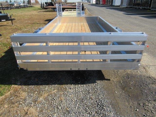 Sport Haven 7×14 Aluminum Utility Trailer - ATP Sides 7x14 Utility Trailer for sale at AnchorBox Containers