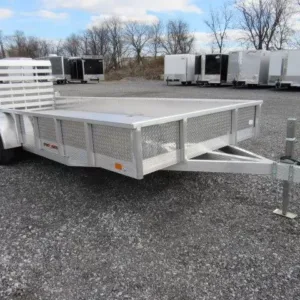 Sport Haven 7×18 Aluminum Landscape Trailer Heavy Duty Ramp, sport 7x18 aluminum trailer for sale at AnchorBox (view 2)