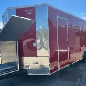 Tatinium Concession Cargo Trailer 8.5×24, 8.5x24 contractor trailer for sale at AnchorBox (view 3)