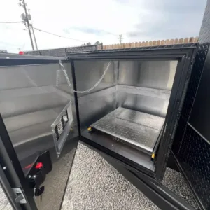 Drone Enclosed Trailer Hybrid 8.5x32TA, 8.5x32 enclosed car hauler for sale at AnchorBox (view 3)