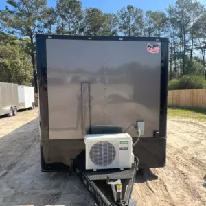 Charcoal Race Trailer Ready 8.5x36TTA, 8.5x36 enclosed car hauler for sale at AnchorBox (view 3)