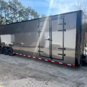 Charcoal Race Trailer Ready 8.5x36TTA, 8.5x36 enclosed car hauler for sale at AnchorBox (view 4)