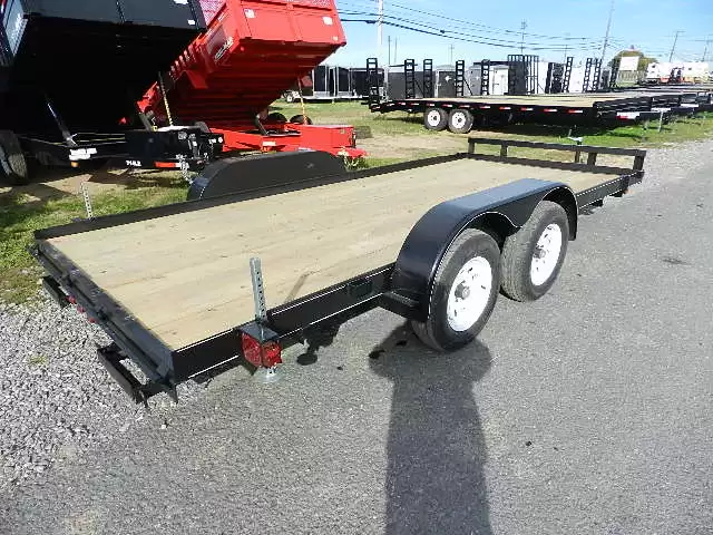 Carry-On 7 x 16 Open Car Trailer Carry-On 7 x 16 Open Car Trailer, carry 7x16 open car hauler for sale at AnchorBox (view 3)