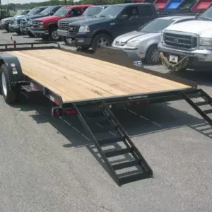 Big Tex 7 x 20 Car Trailer Trailer, tex 7x20 open car hauler for sale at AnchorBox (view 2)