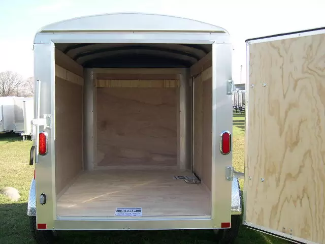 Carry On 5 x 8 Enclosed Cargo Trailer Side Door Carry On 5 x 8 Enclosed Cargo Trailer Side Door, side 5x8 enclosed car hauler for sale at AnchorBox (view 5)