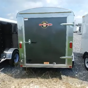 Carry On 5 x 8 Enclosed Cargo Trailer Single Rear Door, single 5x8 enclosed car hauler for sale at AnchorBox (view 2)