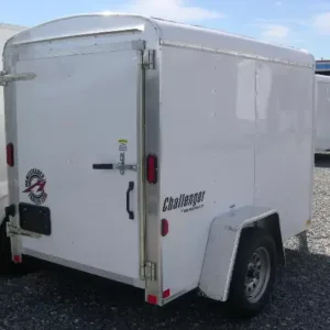 Homesteader 5 x 8 Enclosed Cargo Trailer, 5x8 enclosed car hauler 2 for sale at AnchorBox (view 4)