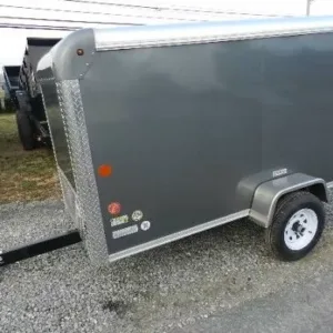 Car Mate 4 x 8.5 Enclosed Cargo Trailer Screwless, 4x8.5 enclosed car hauler for sale at AnchorBox (view 2)
