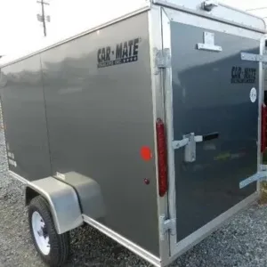 Car Mate 4 x 8.5 Enclosed Cargo Trailer, 4x8.5 enclosed cargo trailer for sale at AnchorBox (view 4)