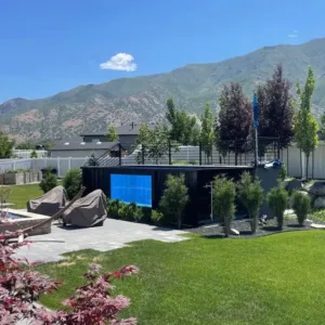 40 Ft Container Pool, pool 40ft shipping container for sale at AnchorBox (view 3)